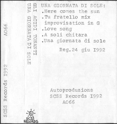 a066 gli acidi tonanti: una giornata di sole 1992 a066 gli acidi tonanti: una giornata di sole 1992